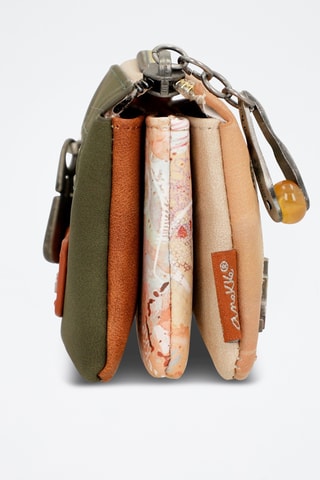 Clutch Beige en Kaki