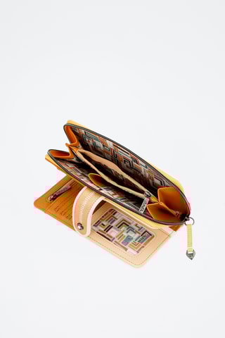 Portefeuille Camel en Wit