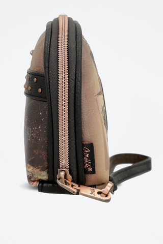 Portefeuille Beige en Zwart