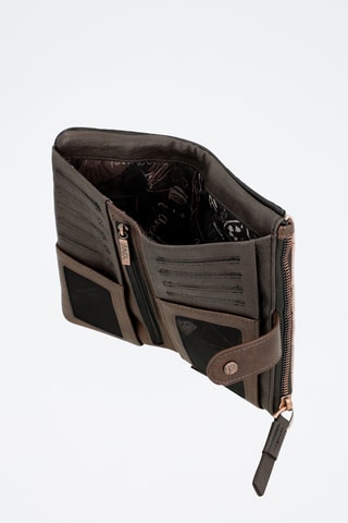 Portefeuille Bruin en Beige