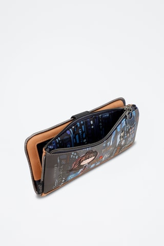Clutch en Pasjeshouder - Marineblauw en Donkergrijs