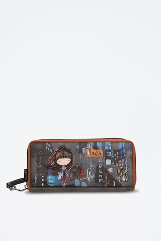 Portefeuille Marineblauw en Donkergrijs