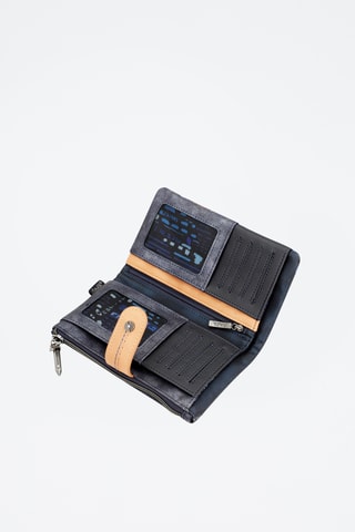 Portefeuille Zwart en Beige