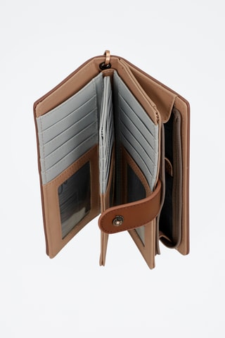 Portefeuille Beige en Grijs