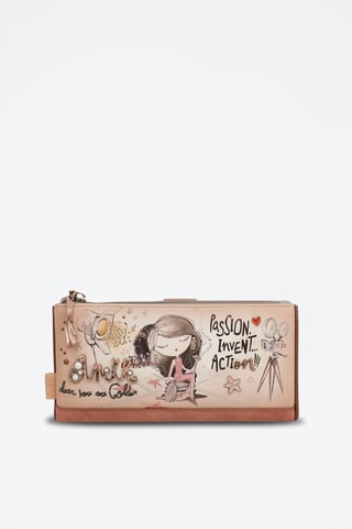 Clutch en Pasjeshouder - Oudroze en beige