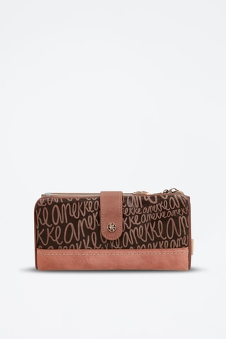 Clutch en Pasjeshouder - Oudroze en beige