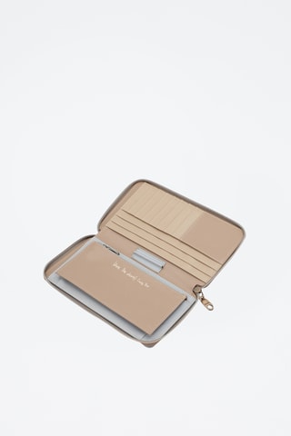 Portefeuille Beige en Donkergrijs