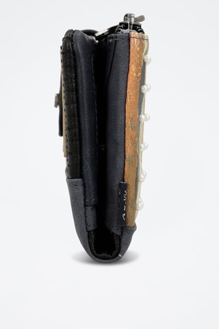 Clutch en Pasjeshouder - Beige en Nachtblauw