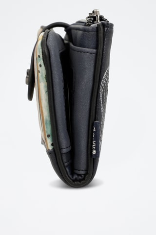 Portefeuille Marineblauw en Beige