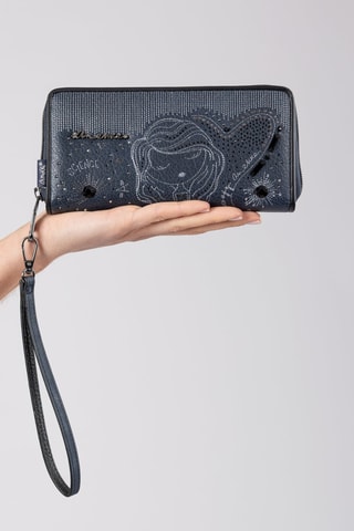 Portefeuille Marineblauw en Zwart