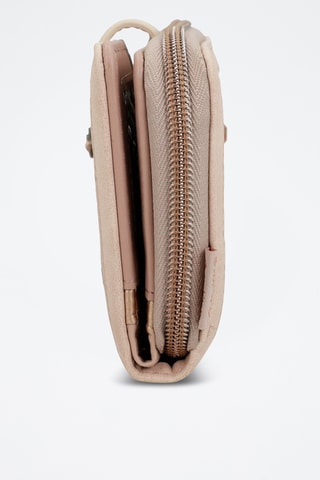 Portefeuille Beige en Roze