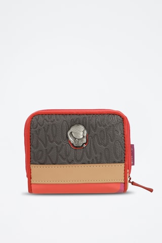 Portemonnee - Rood en Antraciet