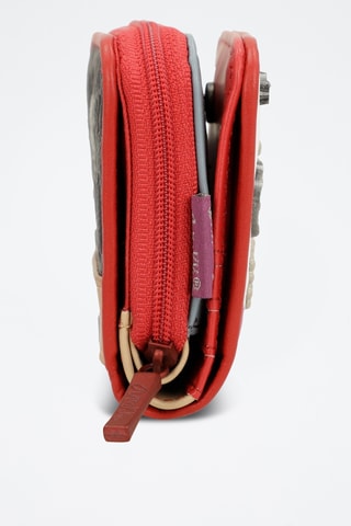 Portemonnee - Rood en Antraciet