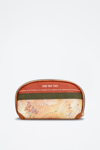 Portefeuille Beige en Steenrood