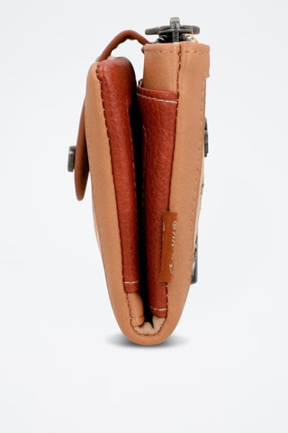 Portefeuille Beige en Steenrood