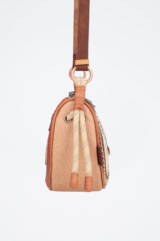 Schoudertas Beige en Bruin