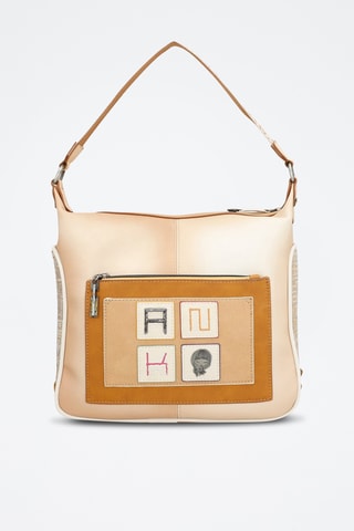 Handtas - Beige en Camel
