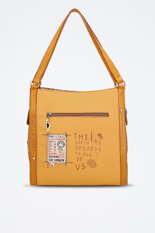 Handtas - Beige en Camel