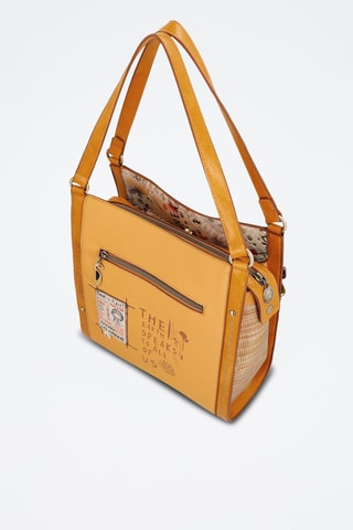 Handtas - Beige en Camel