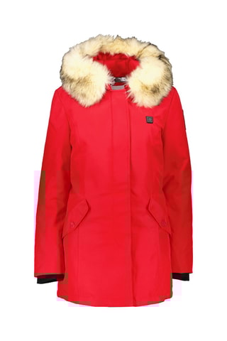 Parca térmica com capuz Megeve Heat - Vermelho