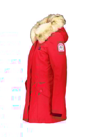 Parca térmica com capuz Megeve Heat - Vermelho