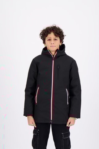 Parca com capuz Pisteur Kids - Preto