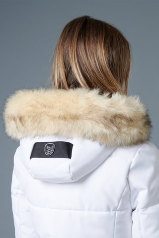 Parca com capuz Tigne Branco