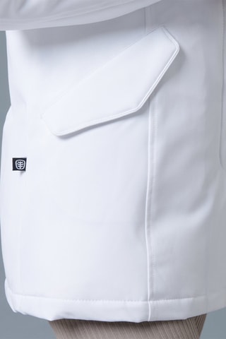 Parca com capuz Megeve Branco