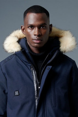 Parca térmica Courchevel Heat Azul-marinho