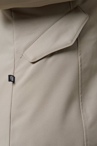 Parca com capuz Megeve Bege