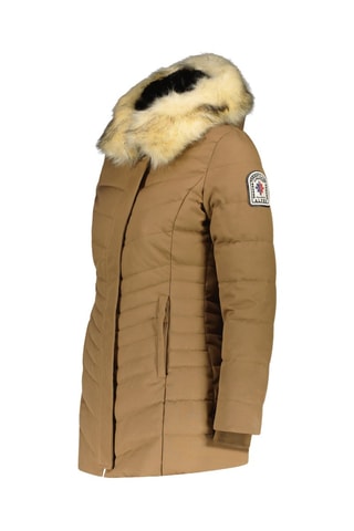 Parca com capuz Crans Montana Kids - Camel