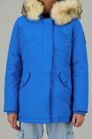 Parca com capuz Megeve Kids Azul