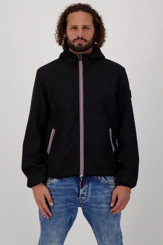 Blusão com capuz Bello - Preto