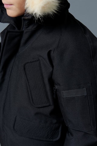 Blusão com capuz Chamonix Preto