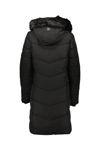 Blusão acolchoado com capuz Black Piau - Preto