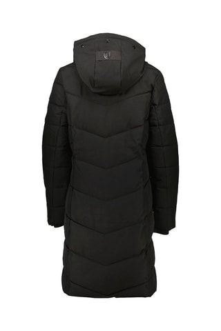 Blusão acolchoado com capuz Black Piau - Preto