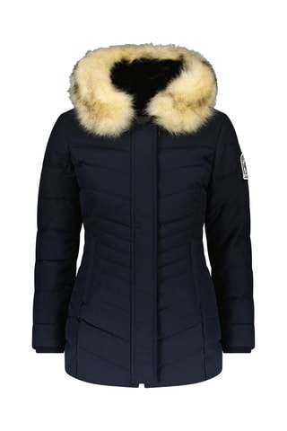 Blusão com capuz Crans Kids Montana - Azul-marinho