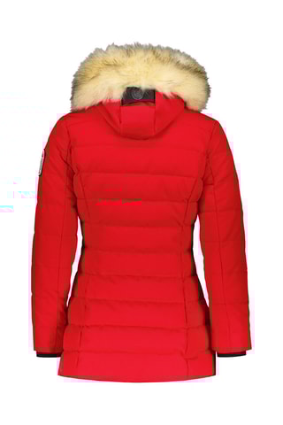 Blusão com capuz Crans Montana Kids- Vermelho