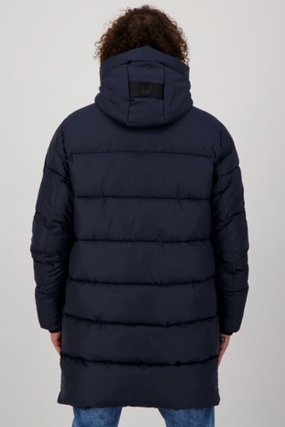 Blusão acolchoado com capuz Refuge - Azul-marinho