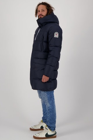 Blusão acolchoado com capuz Refuge - Azul-marinho