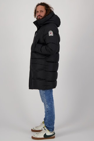 Blusão acolchoado com capuz Refuge - Preto