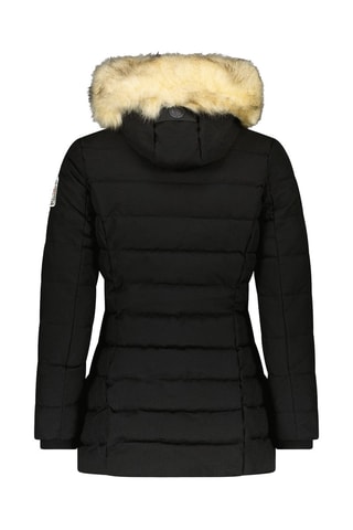 Blusão com capuz Crans Montana Kids - Preto