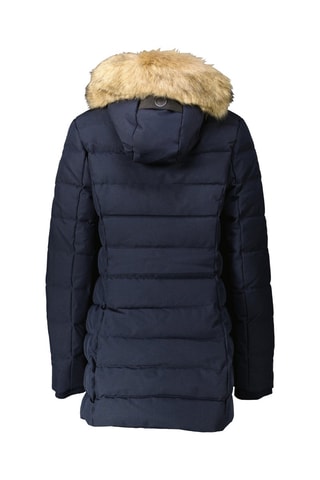 Blusão térmico com capuz Crans Montana Heat - Azul-marinho