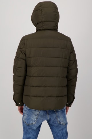 Blusão acolchoado com capuz Montgenèvre - Caqui