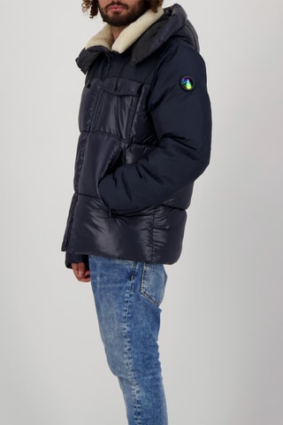 Blusão com capuz Davos - Azul-marinho