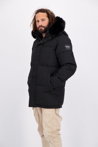 Blusão com capuz Mont Noir - Preto