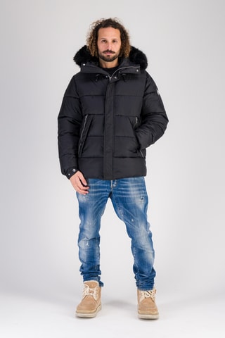 Blusão com capuz Prady - Preto