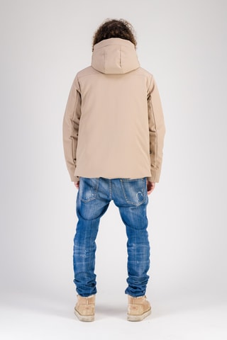 Parca com capuz Avoriaz - Bege