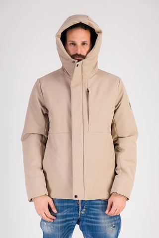 Parca com capuz Avoriaz - Bege