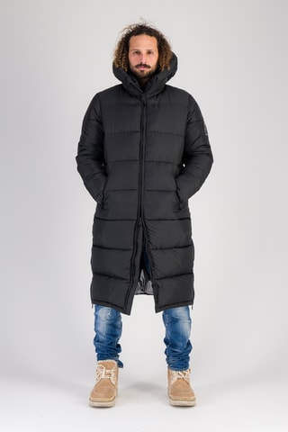 Blusão com capuz Grand Bornan - Preto